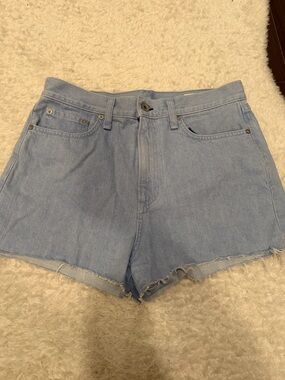 rag & bone Light Wash Denim Cutoff Shorts